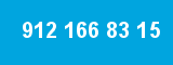 912 166 83 15
